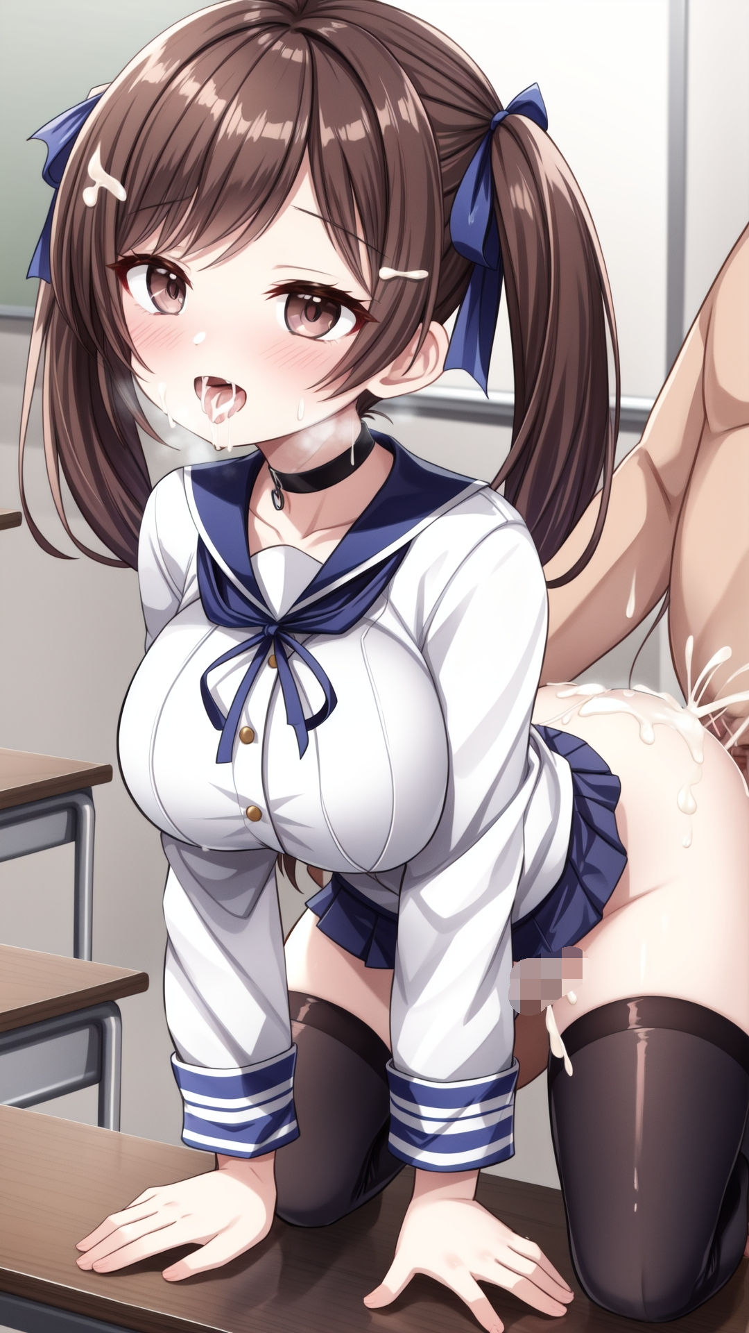 サンプル画像6:S級美少女JK孕ませハーレム学園 アニメイラスト版(S級AIDOL孕ませハーレム) [d_321999]