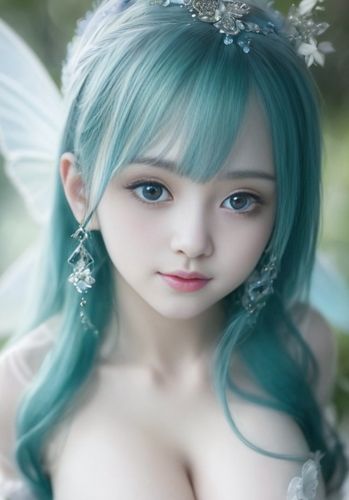 サンプル画像1:異世界の水色夢 青 × 水 × 若き女性 Vol.2(魅惑の冒険者) [d_322016]