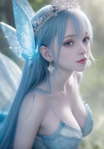 サンプル画像4:異世界の水色夢 青 × 水 × 若き女性 Vol.2(魅惑の冒険者) [d_322016]