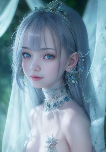 サンプル画像6:異世界の水色夢 青 × 水 × 若き女性 Vol.2(魅惑の冒険者) [d_322016]