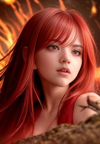 サンプル画像2:異世界の紅炎舞 Vol.1 焔眼(魅惑の冒険者) [d_322019]