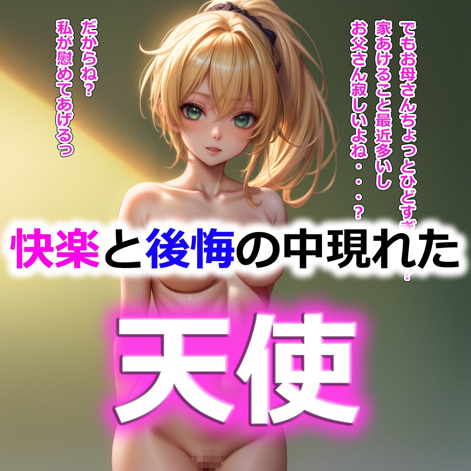 サンプル画像6:寝取らせ報告〜貸し出し妻子にマゾ射精させて貰うCG集〜(寝取らせマゾ部) [d_322032]