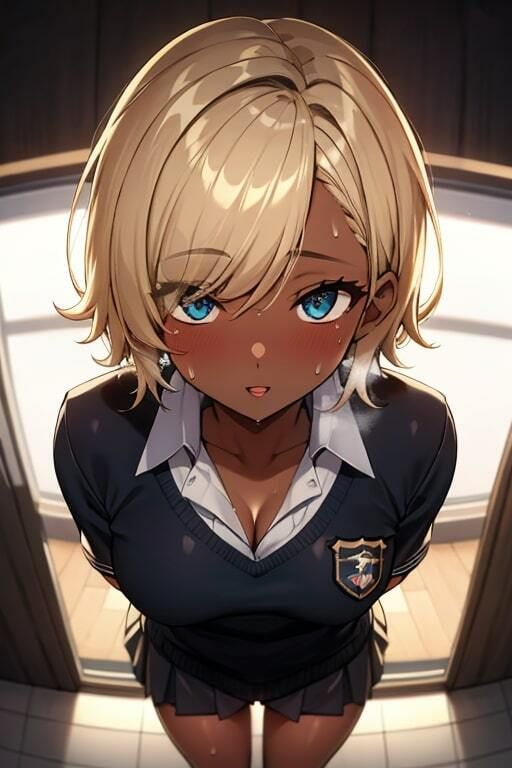 サンプル画像1:黒ギャルAIイラスト集(ぜらちんずどりーむ) [d_322058]