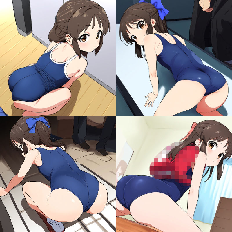 サンプル画像2:U149 橘ありす （141cm・34kg）(新井愛) [d_322153]