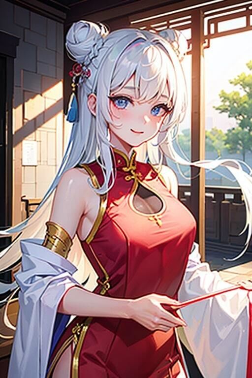 サンプル画像2:AI生成美女写真集 vol14 チャイナ美女(Ai Girls Collection) [d_322208]