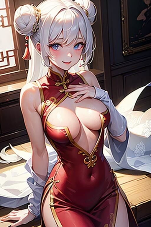 サンプル画像4:AI生成美女写真集 vol14 チャイナ美女(Ai Girls Collection) [d_322208]