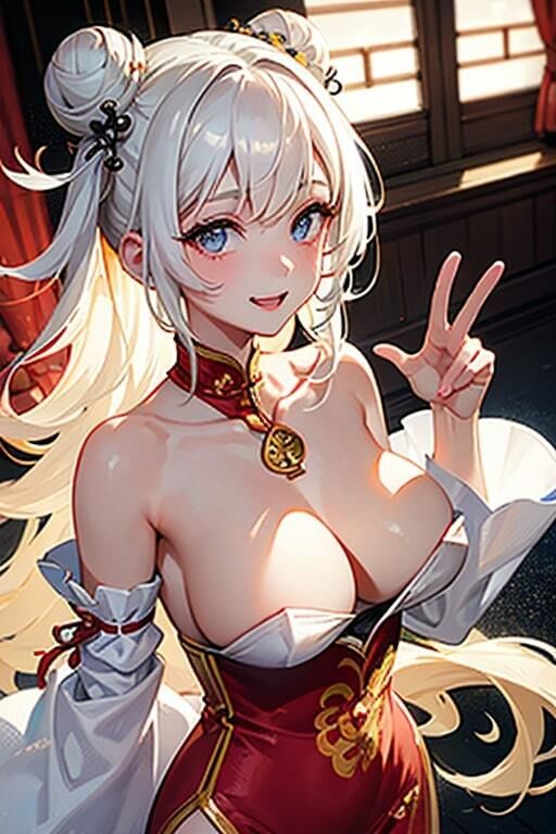 サンプル画像5:AI生成美女写真集 vol14 チャイナ美女(Ai Girls Collection) [d_322208]