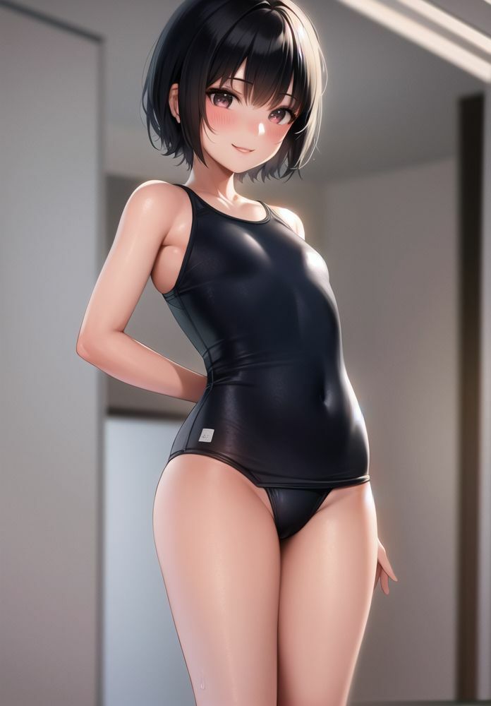 サンプル画像3:初体験！水着の撮影会(二次元の華道) [d_322226]