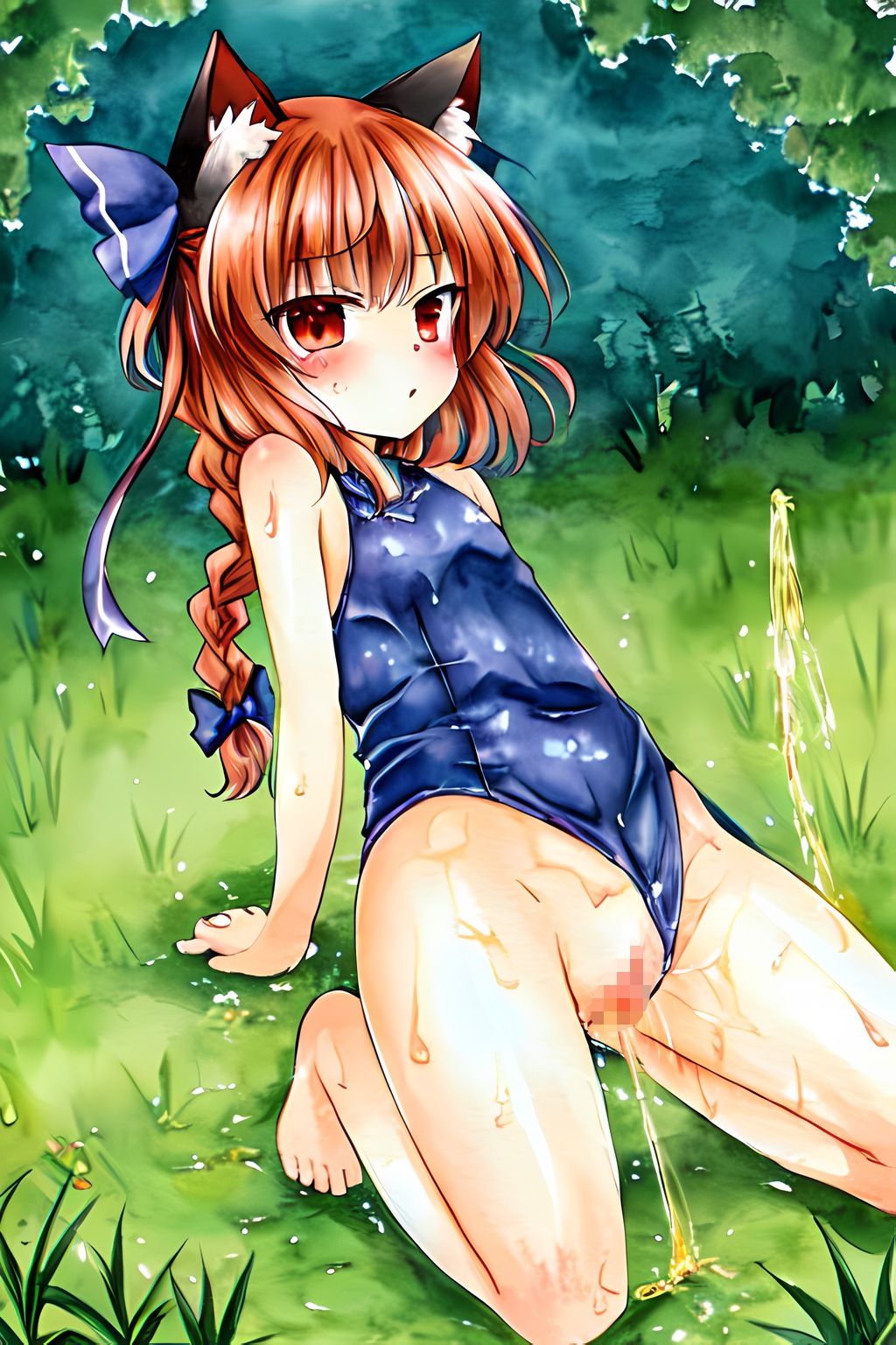 サンプル画像3:猫車少女おしっこHCG集129枚(あいそぼ) [d_322247]