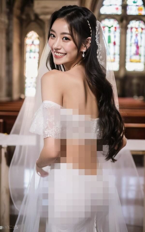 サンプル画像5:【貧乳の花嫁】〜チャペルで素っ裸〜(ojikinapzakk) [d_322282]