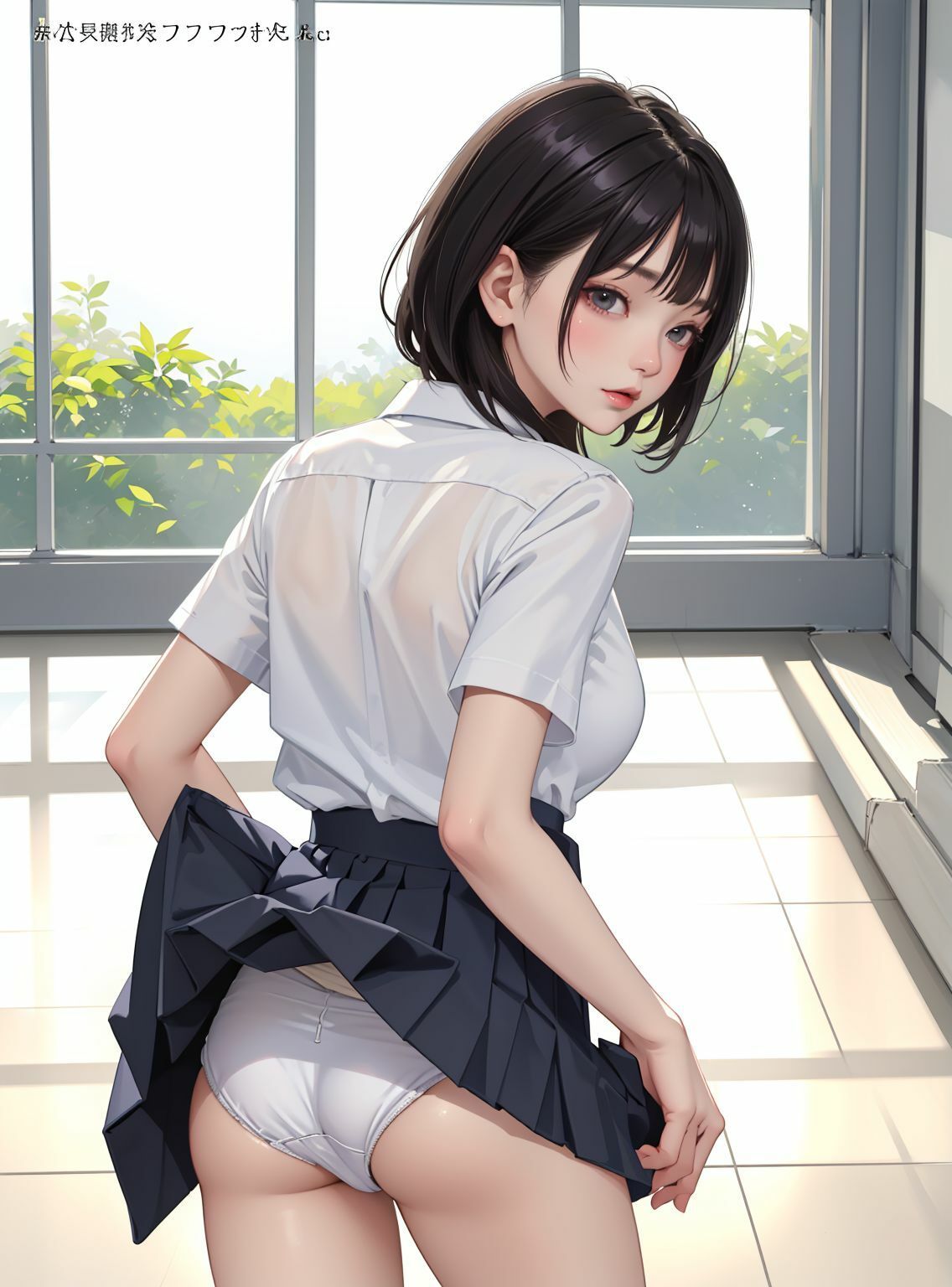 サンプル画像4:パンチラ女子〇生5(川瀬と遊園地) [d_322297]