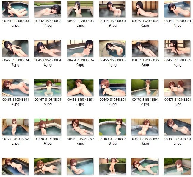 サンプル画像2:温泉 少女(まさいぞくは10才でお嫁に出されるって本当か) [d_322339]