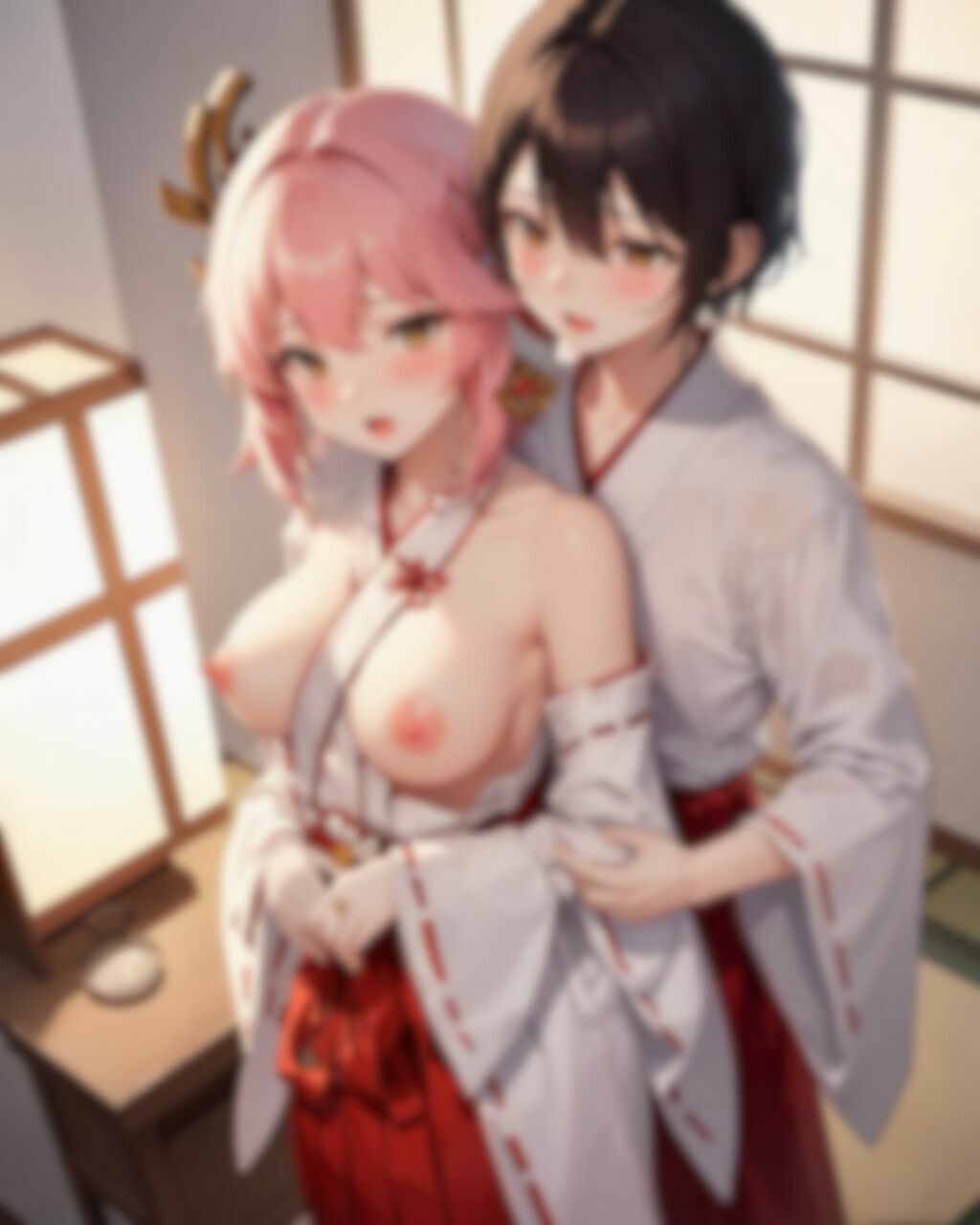 サンプル画像4:巫女はおもちゃ扱いされたい件について vol.1(chuneai) [d_322360]