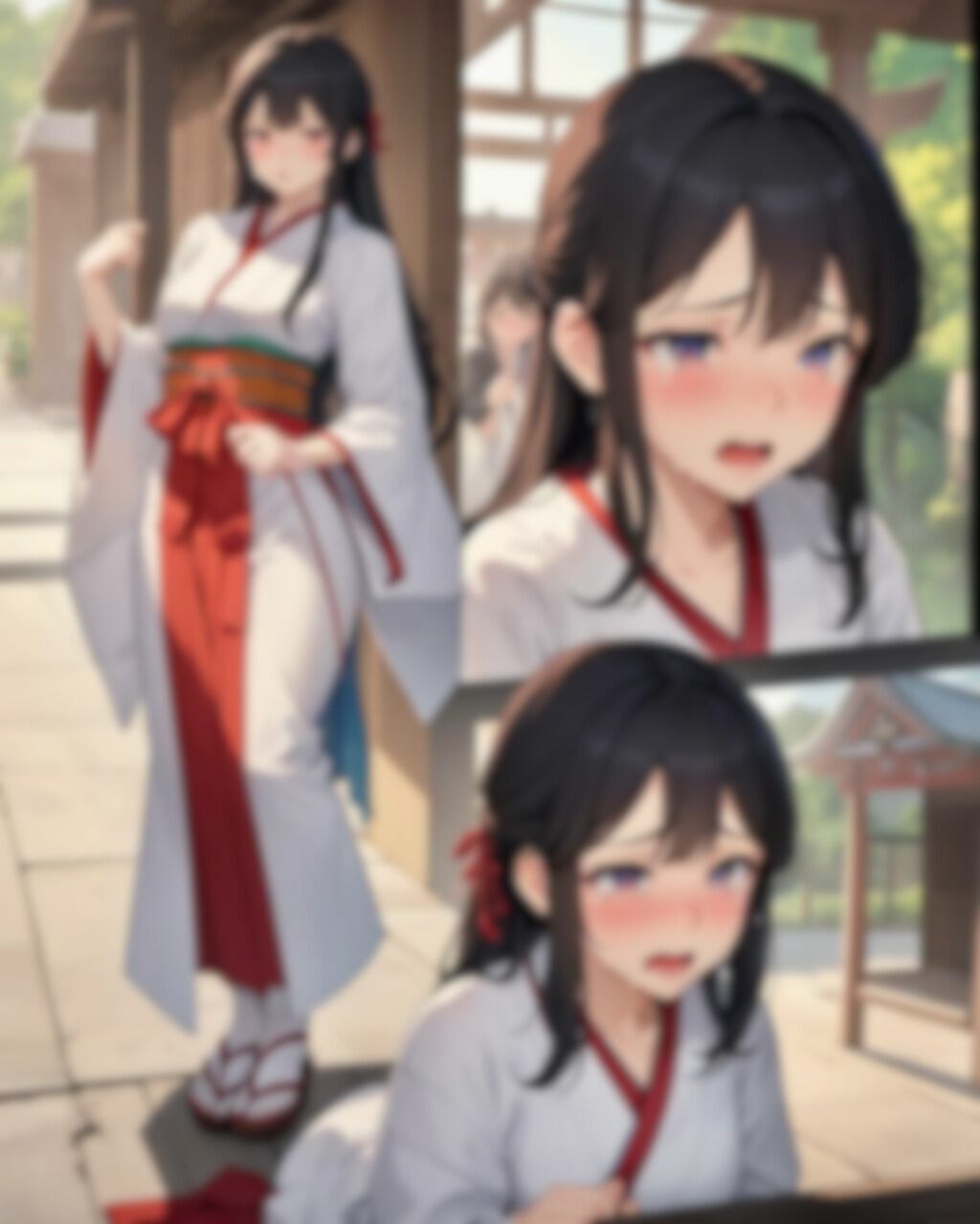 サンプル画像5:巫女はおもちゃ扱いされたい件について vol.1(chuneai) [d_322360]