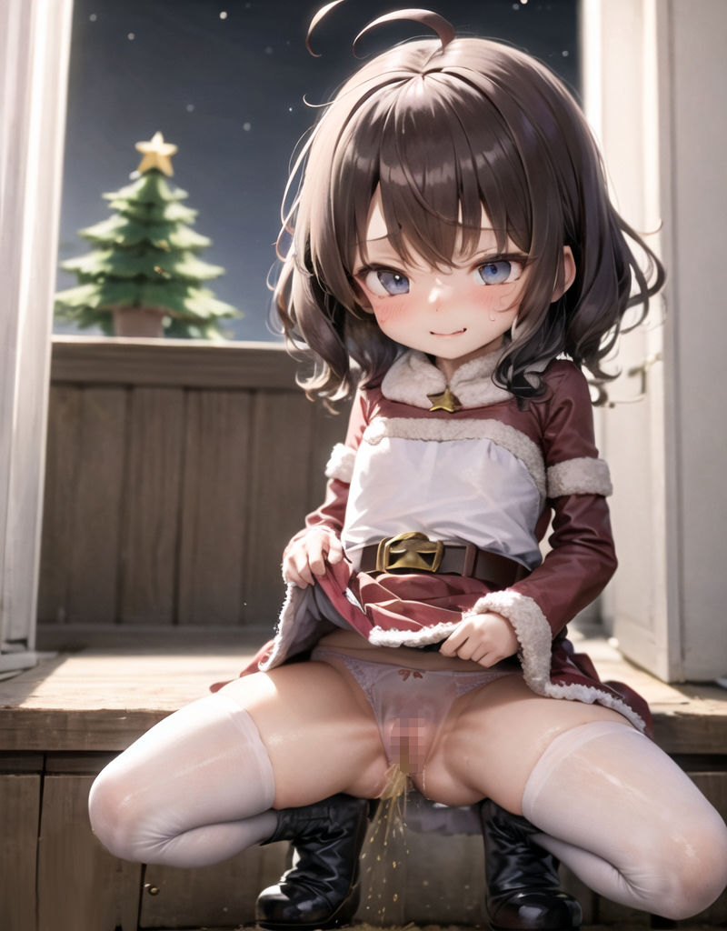 サンプル画像2:【145枚】性夜の○っちゃなサンタクロース(AI Surufumi 摺文愛) [d_322438]