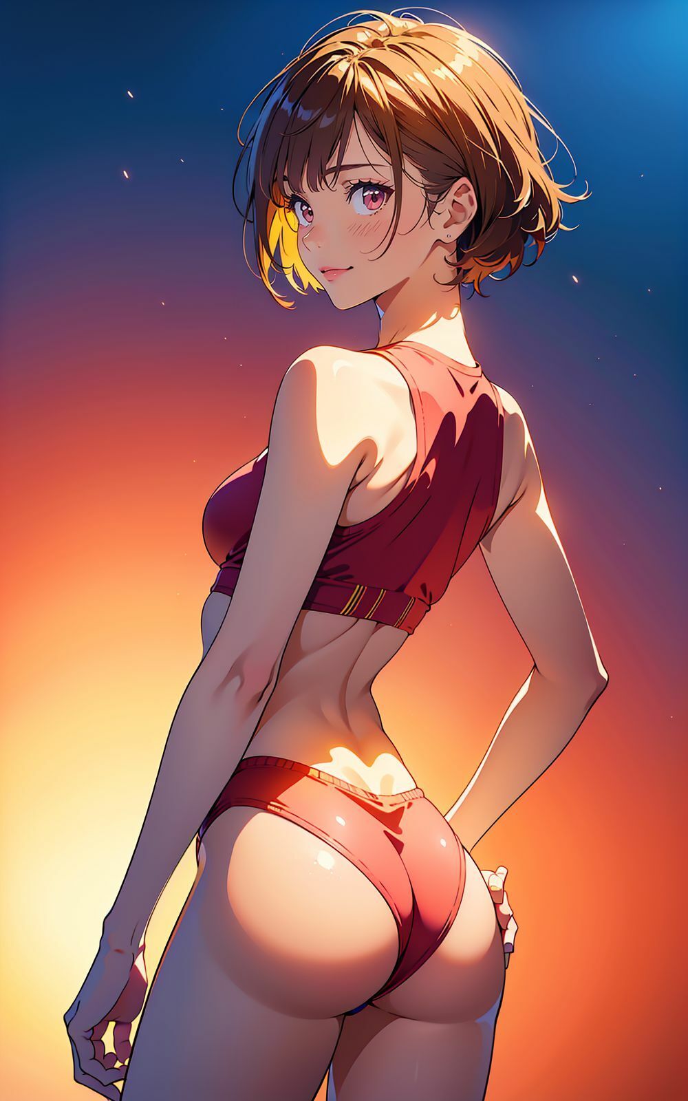 サンプル画像4:New Model アスリート 1(AI ヤン) [d_322465]