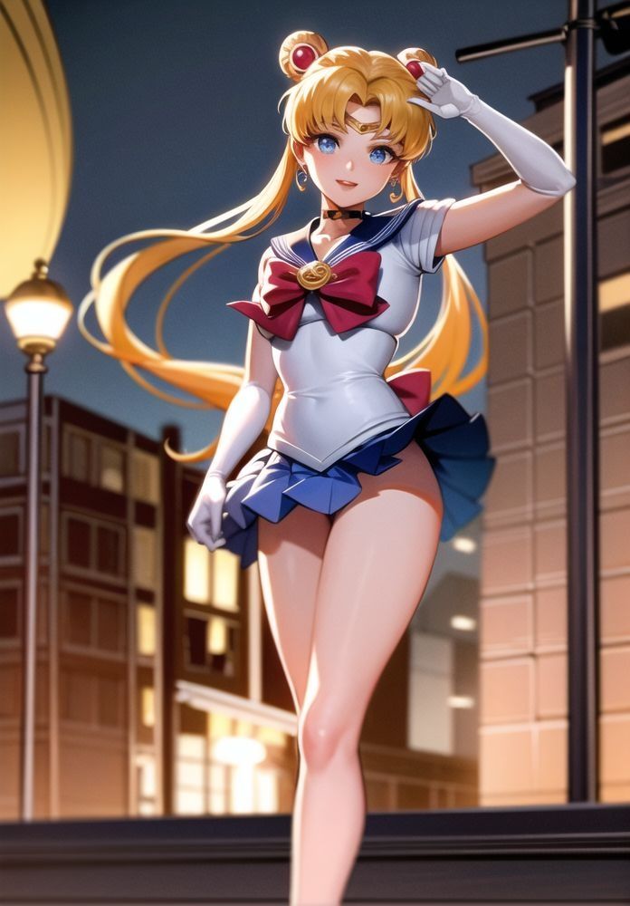 サンプル画像2:マ◯コを晒すセーラー戦士(二次元の華道) [d_322510]