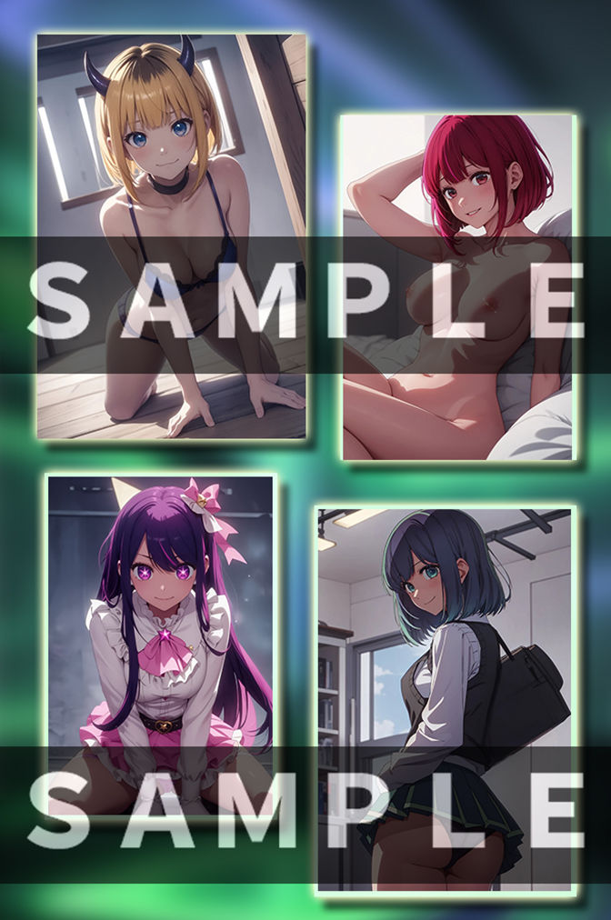 サンプル画像2:【揺れるおっぱい動画付】 推し●子コンプリート版(せもぽむめ) [d_322517]