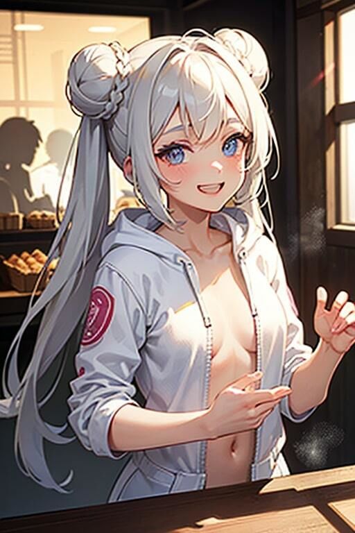 サンプル画像1:AI生成美女写真集 vol15 パーカー美女(Ai Girls Collection) [d_322521]