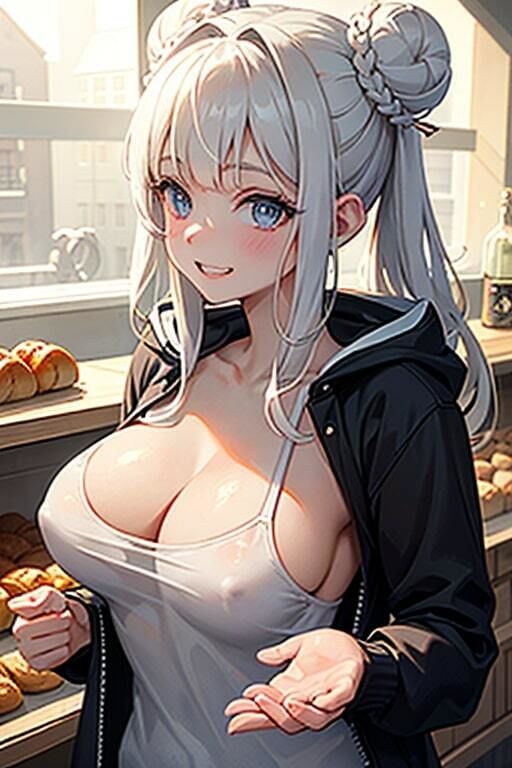 サンプル画像2:AI生成美女写真集 vol15 パーカー美女(Ai Girls Collection) [d_322521]