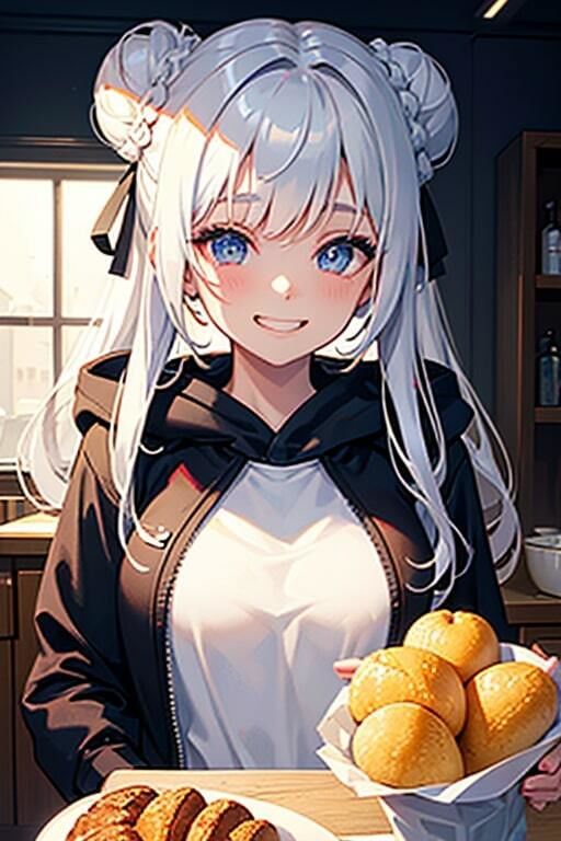 サンプル画像6:AI生成美女写真集 vol15 パーカー美女(Ai Girls Collection) [d_322521]