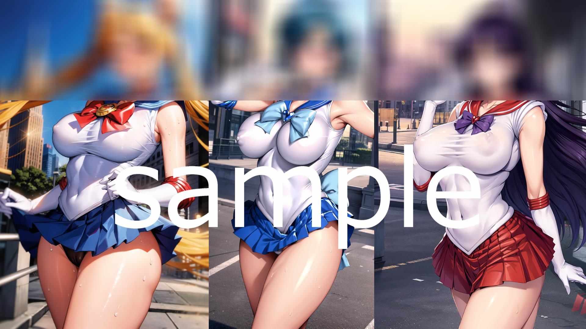 サンプル画像1:【フルカラー】ハイグレ人間になってしまったセーラー戦士たちvol.3(コスパ美女ファクトリー) [d_322544]