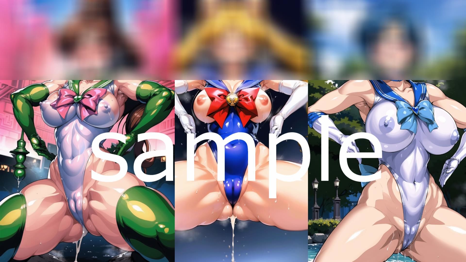 サンプル画像2:【フルカラー】ハイグレ人間になってしまったセーラー戦士たちvol.3(コスパ美女ファクトリー) [d_322544]