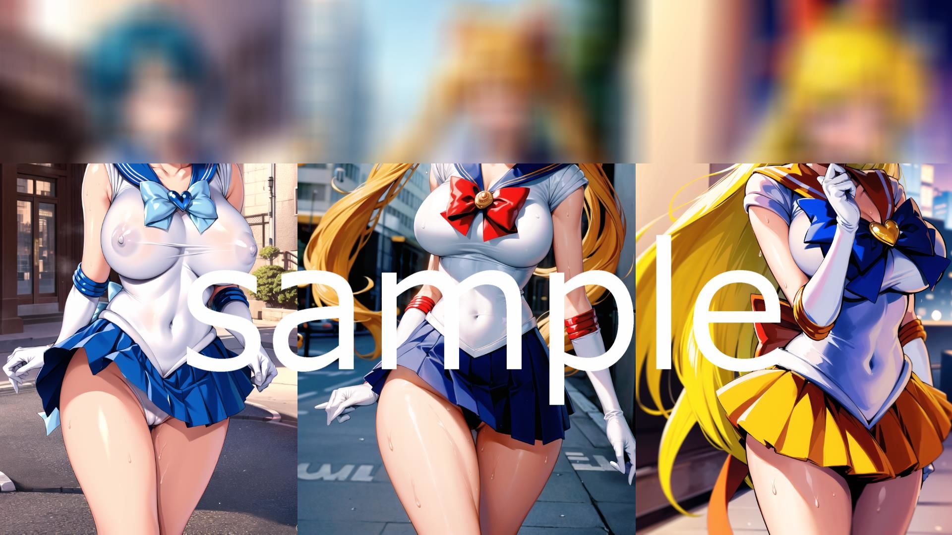 サンプル画像1:【フルカラー】ハイグレ人間になってしまったセーラー戦士たちvol.4(コスパ美女ファクトリー) [d_322545]