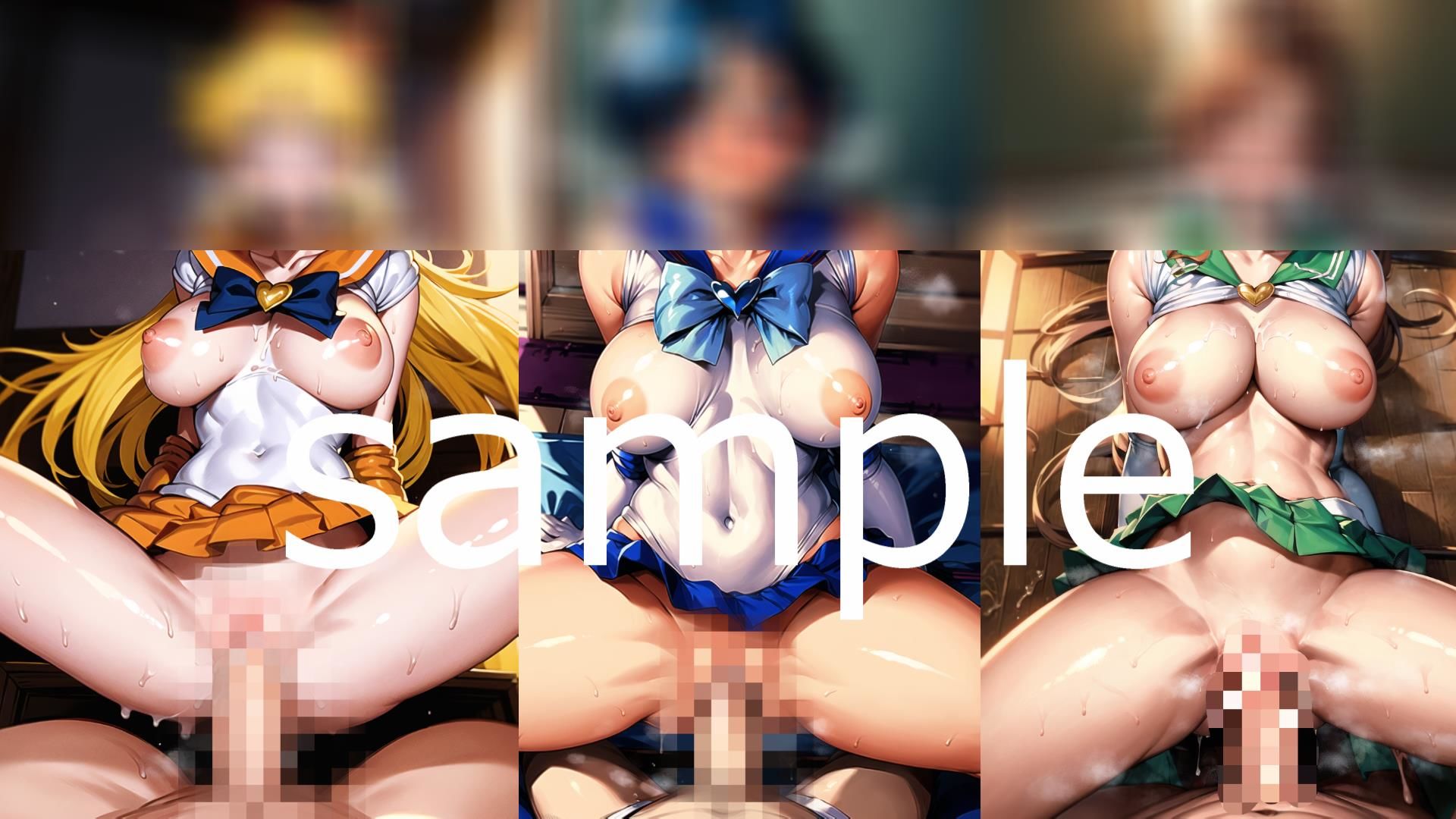 サンプル画像3:【フルカラー】ハイグレ人間になってしまったセーラー戦士たちvol.4(コスパ美女ファクトリー) [d_322545]