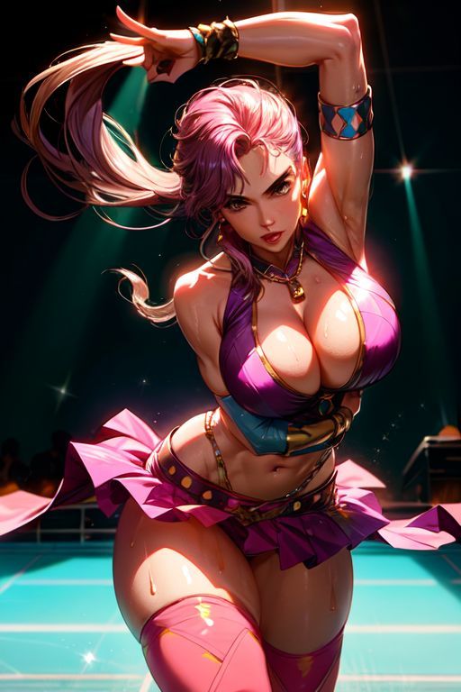 サンプル画像1:爆乳AIパンサー1(AI出版) [d_322557]