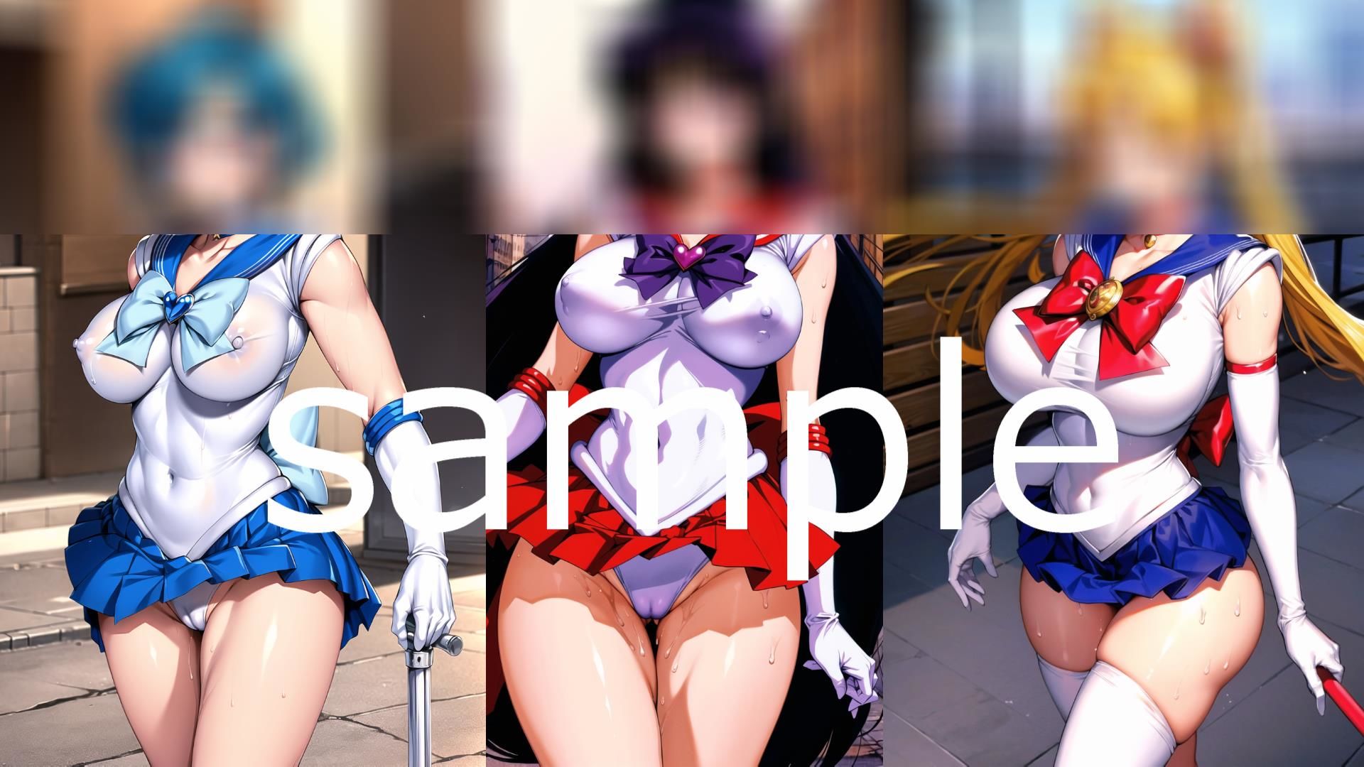 サンプル画像1:【フルカラー】ハイグレ人間になってしまったセーラー戦士たちvol.5(コスパ美女ファクトリー) [d_322562]