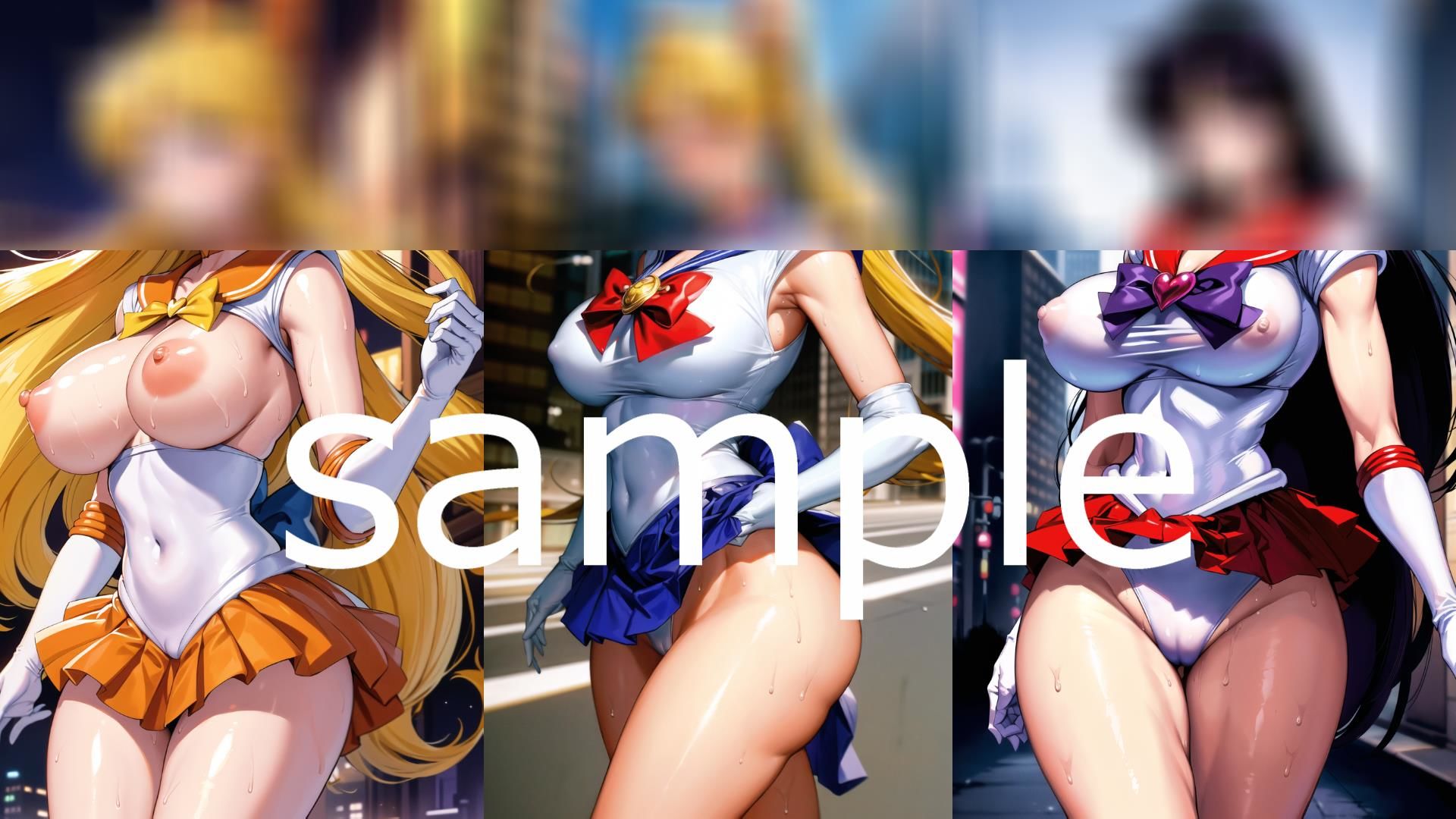 サンプル画像1:【フルカラー】ハイグレ人間になってしまったセーラー戦士たちvol.6(コスパ美女ファクトリー) [d_322563]