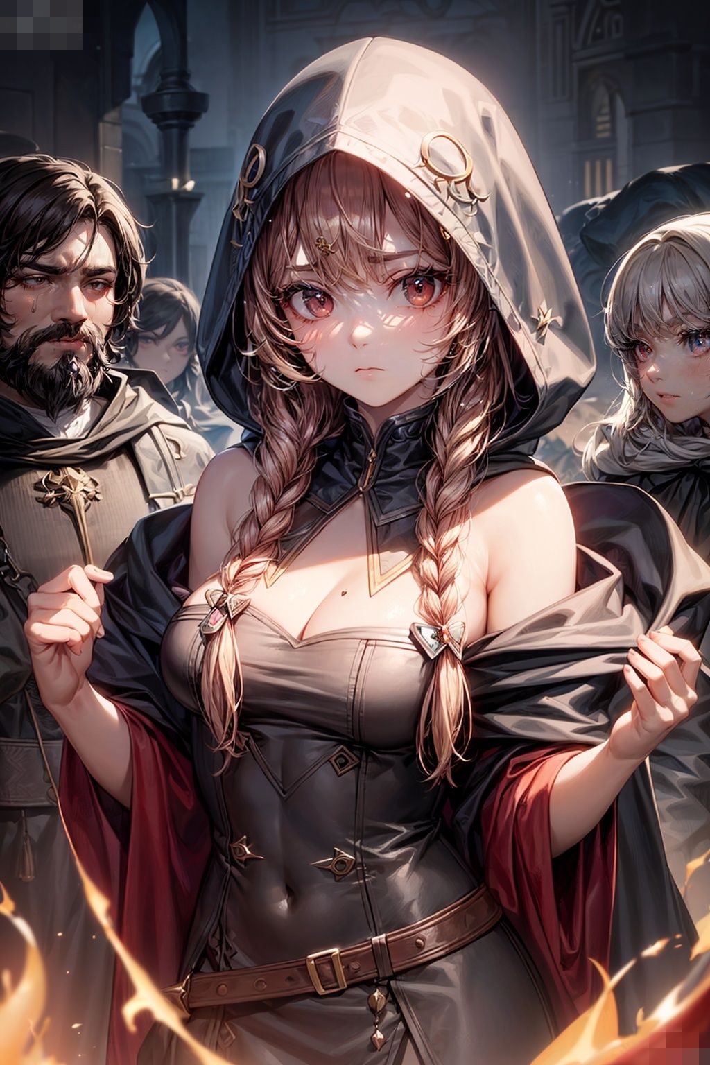 サンプル画像2:RPGみたいなコスプレえっち！(ピクセル詩人) [d_322581]