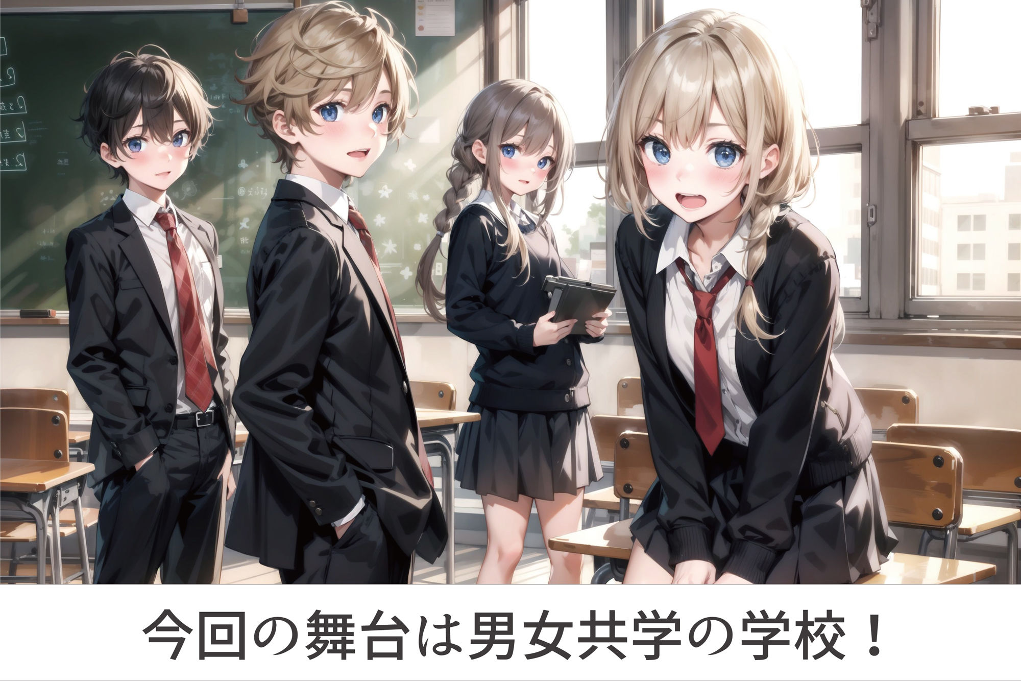 サンプル画像1:楽しく学ぼう！保健体育【男女共学編】(Nick) [d_322681]