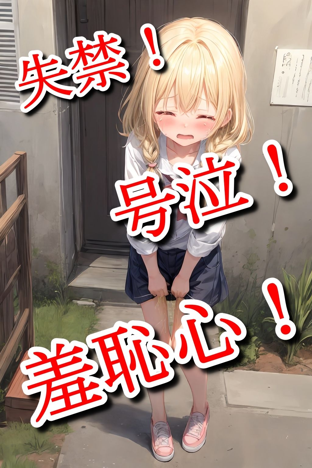 サンプル画像1:おもらし美少女(まほろ先生) [d_322831]