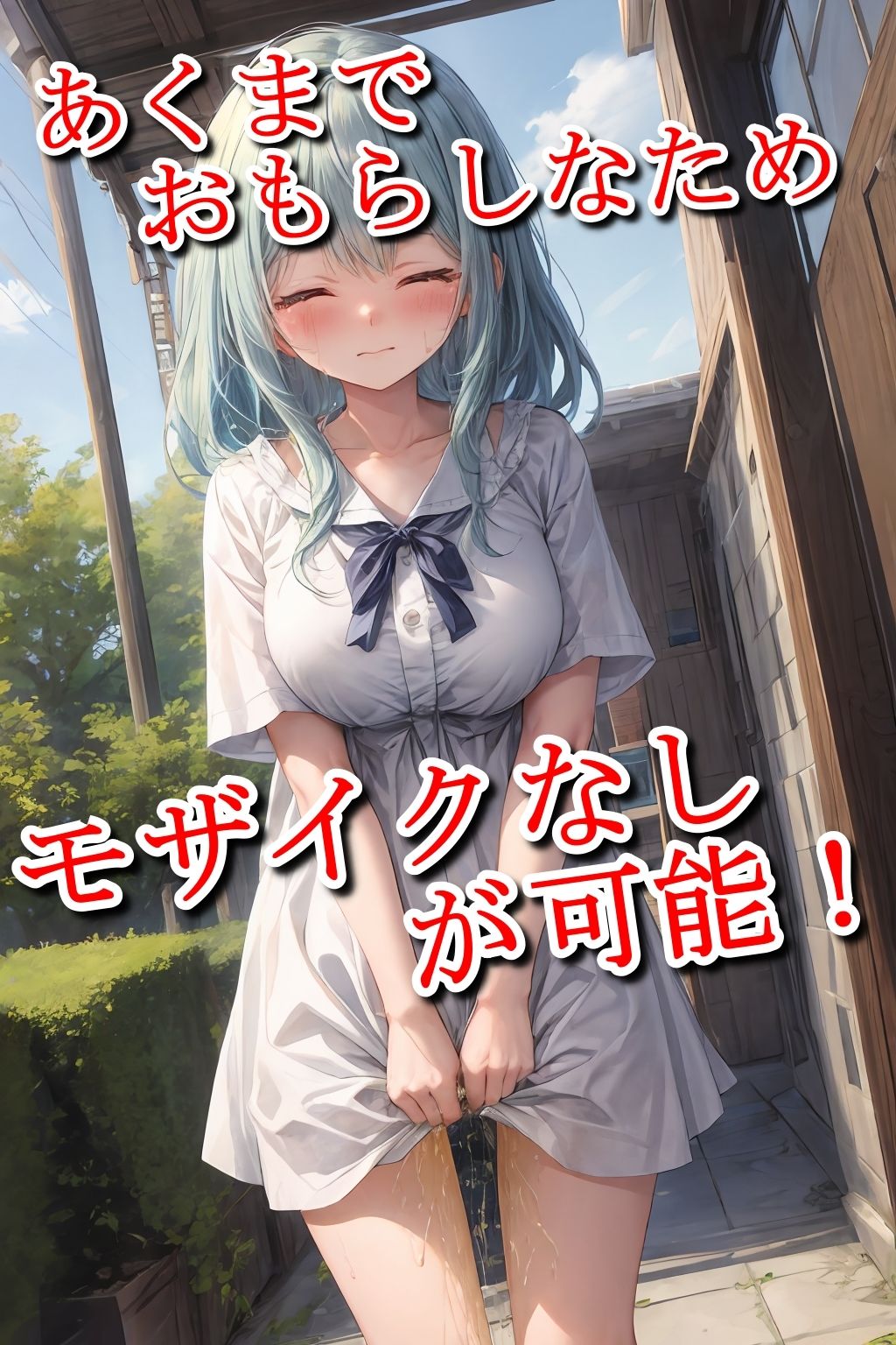 サンプル画像4:おもらし美少女(まほろ先生) [d_322831]