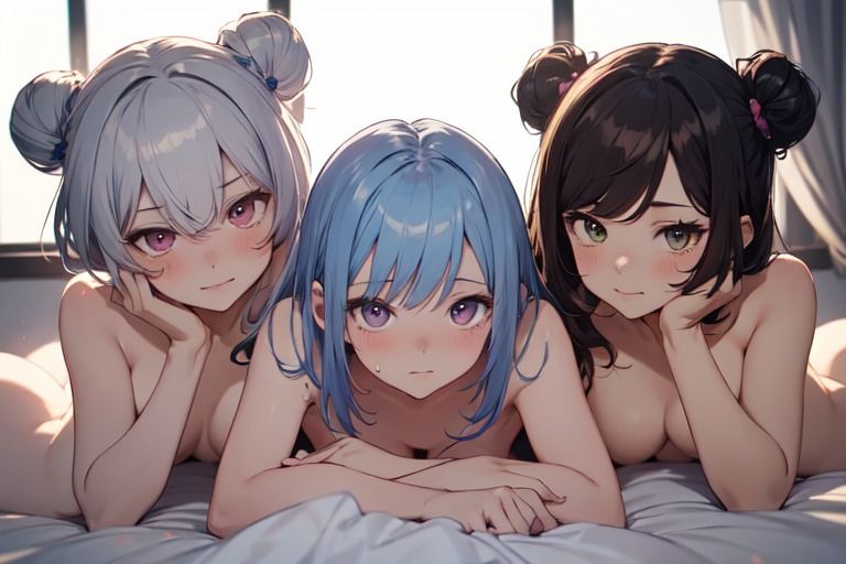 サンプル画像1:美少女と添い寝(宇治抹茶) [d_322854]