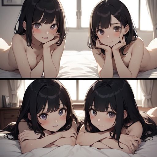 サンプル画像2:美少女と添い寝(宇治抹茶) [d_322854]