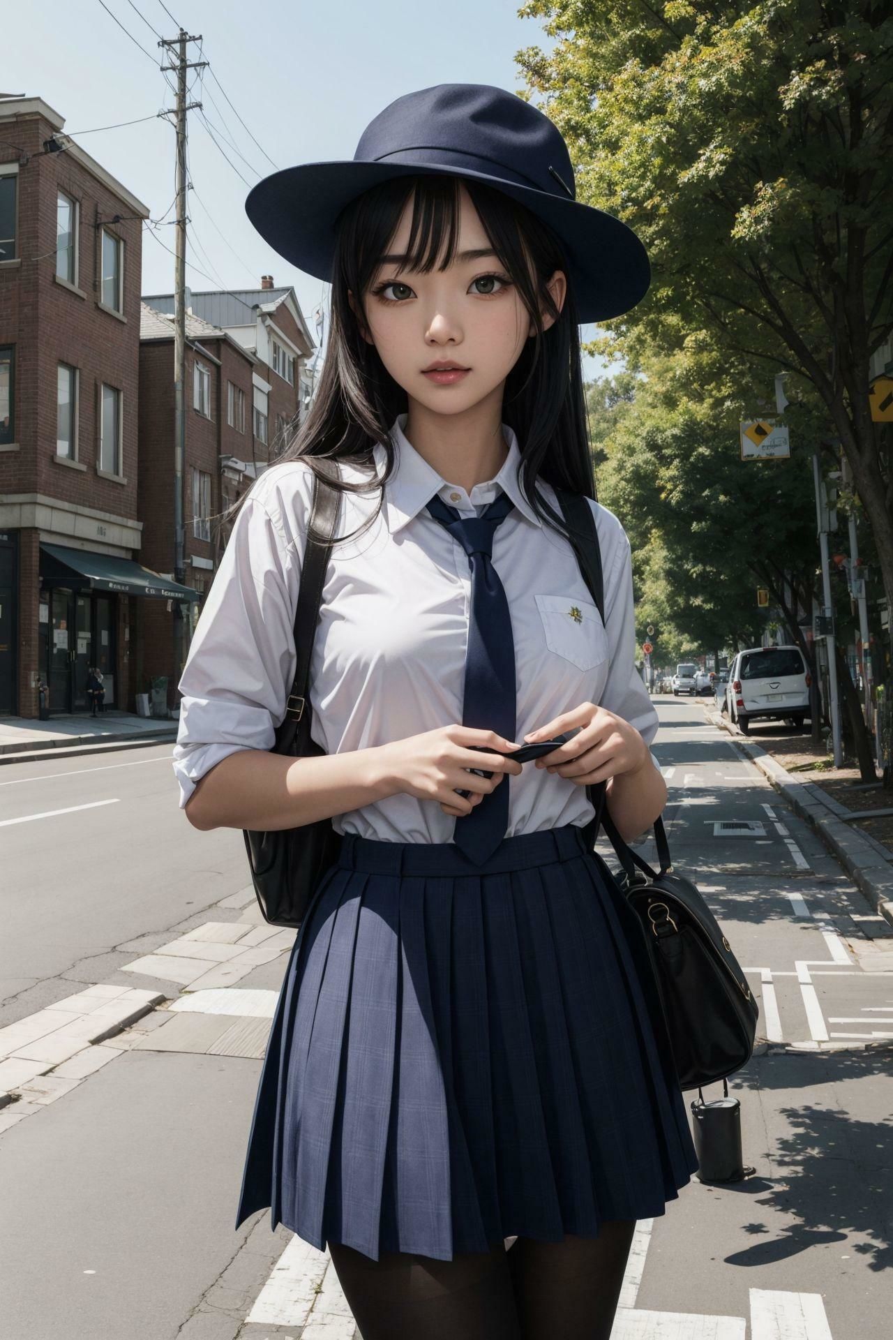 サンプル画像1:制服美少女インフィニティ(深紅の誘惑) [d_322864]