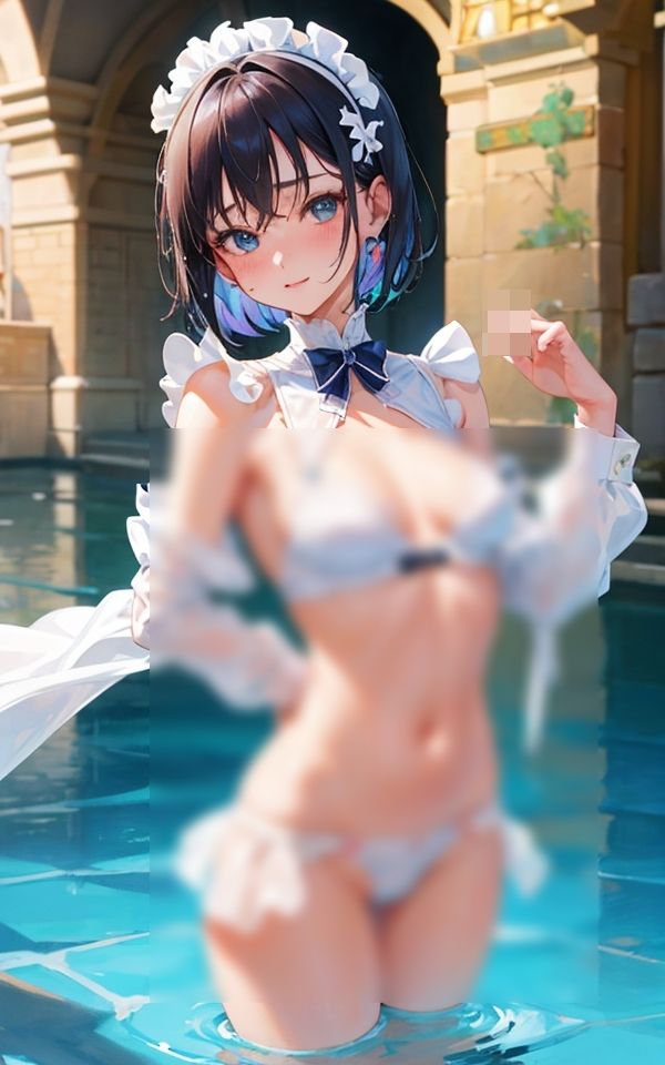 サンプル画像5:いろいろ見えちゃってますよね「恥ずかしいです」(ミルクキング2) [d_322890]