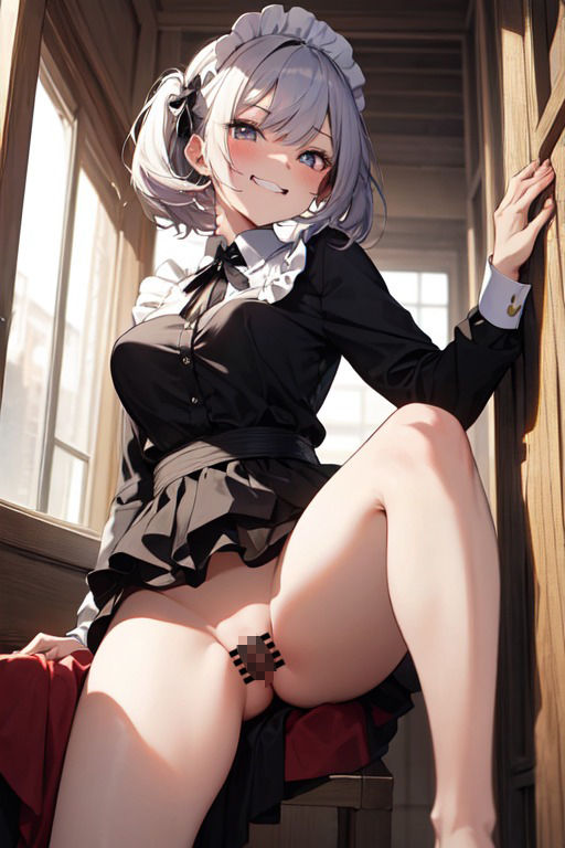 サンプル画像4:美少女メイド集(宇治抹茶) [d_322913]