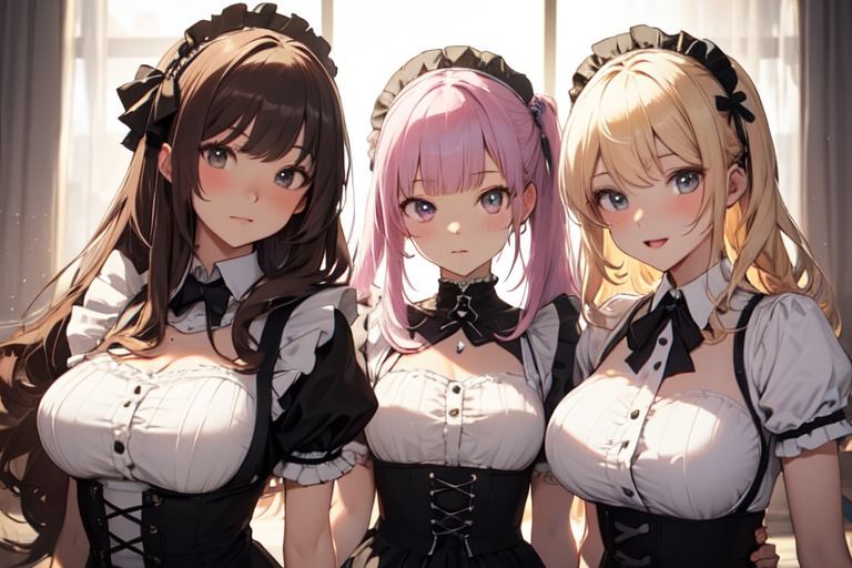 サンプル画像5:美少女メイド集(宇治抹茶) [d_322913]