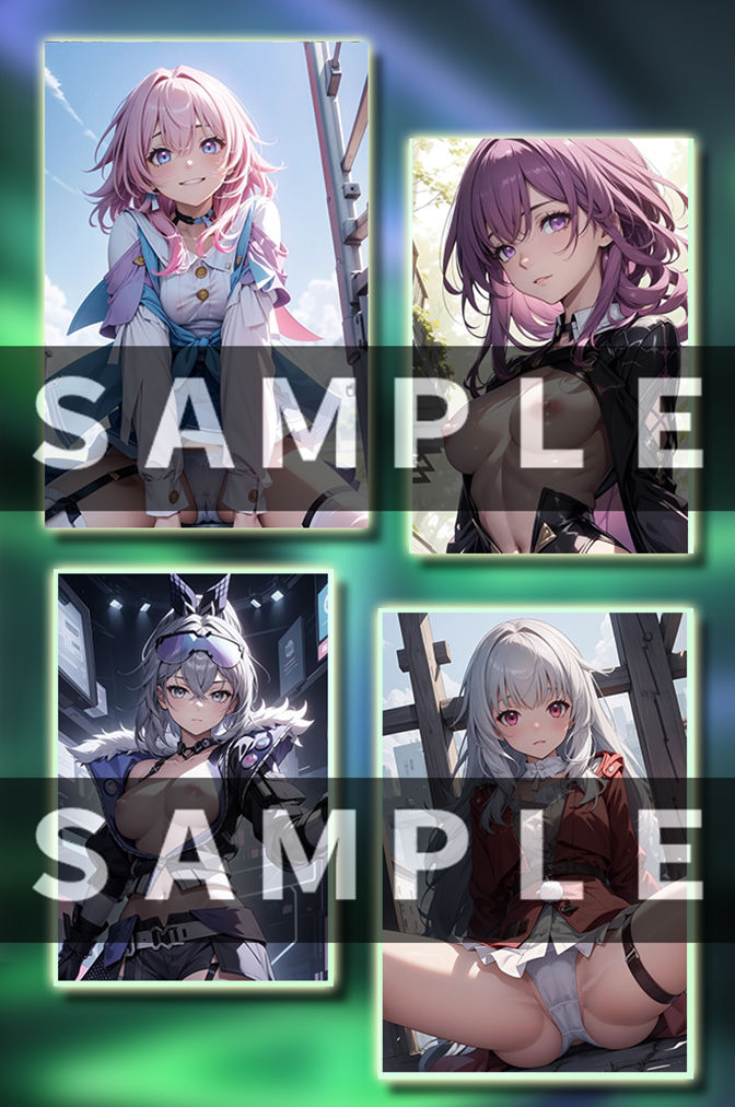 サンプル画像1:【揺れるおっぱい動画付】崩●スターレイル完全版(せもぽむめ) [d_323110]