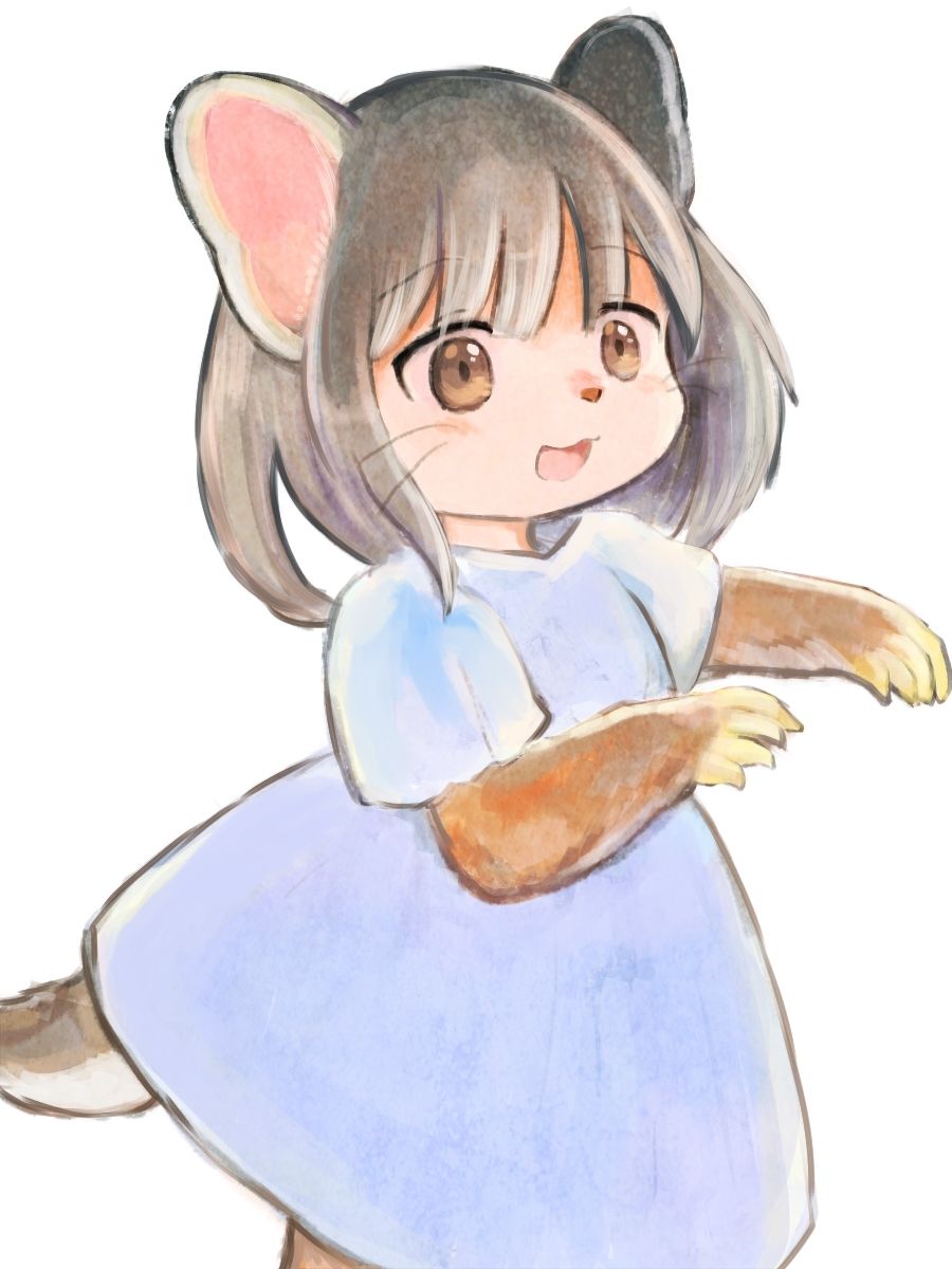 サンプル画像2:日々ケモ化少女(けもふわの森) [d_323135]