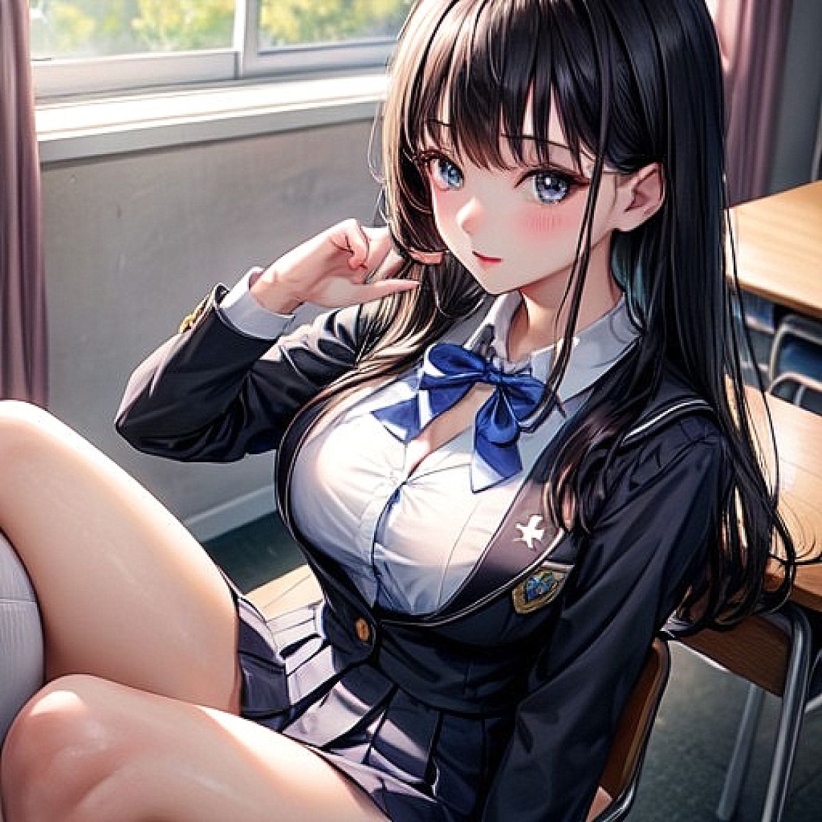 サンプル画像3:女子校生図鑑(やすの岬) [d_323149]