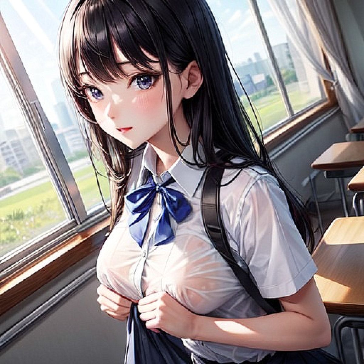 サンプル画像6:女子校生図鑑(やすの岬) [d_323149]