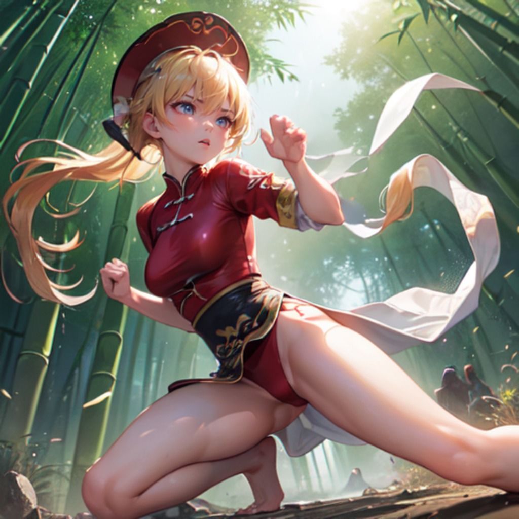 サンプル画像2:ストリートファイトガール 着衣編2(CatsOnStage) [d_323164]