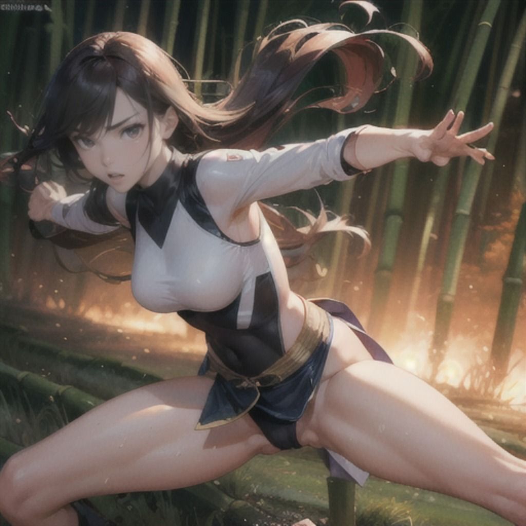 サンプル画像4:ストリートファイトガール 着衣編3(CatsOnStage) [d_323165]