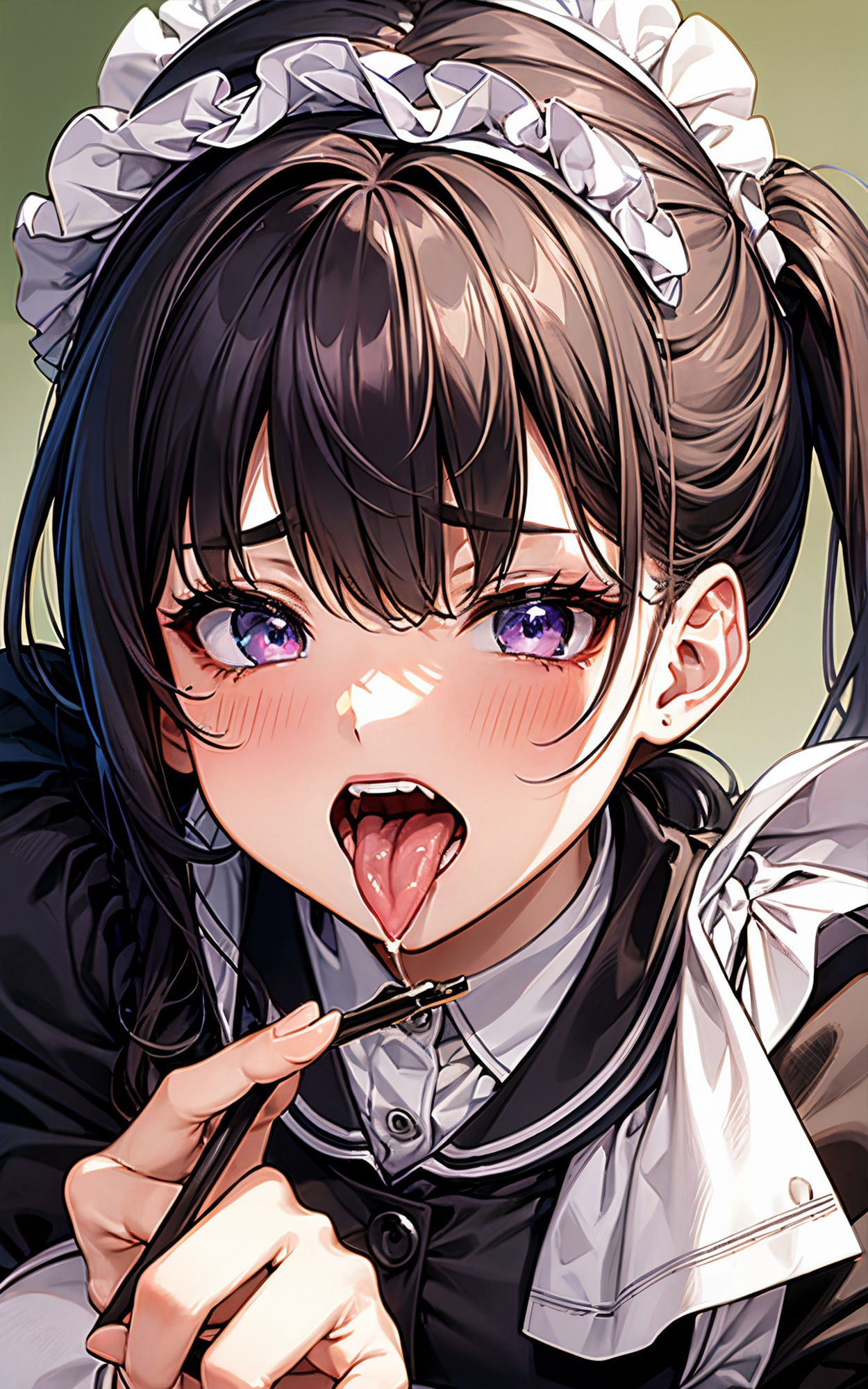 サンプル画像3:悠久の時の中でメイドさんと無限にえっちする話(アラ50おじさん) [d_323267]