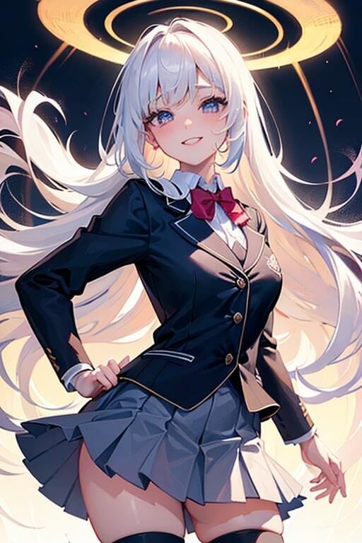 サンプル画像5:AI生成美女写真集 vol18 制服美女(Ai Girls Collection) [d_323297]